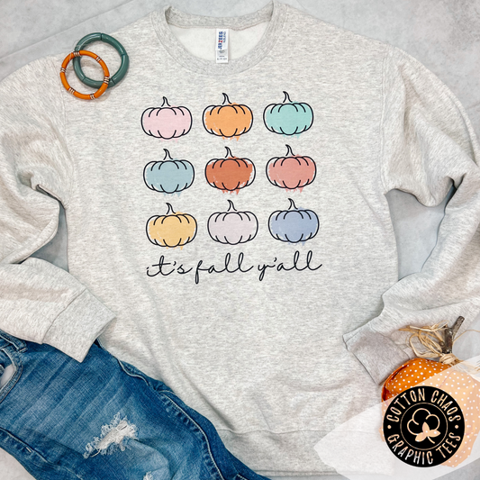 9 Pumpkin Fall Graphic Tee or Sweatshirt
