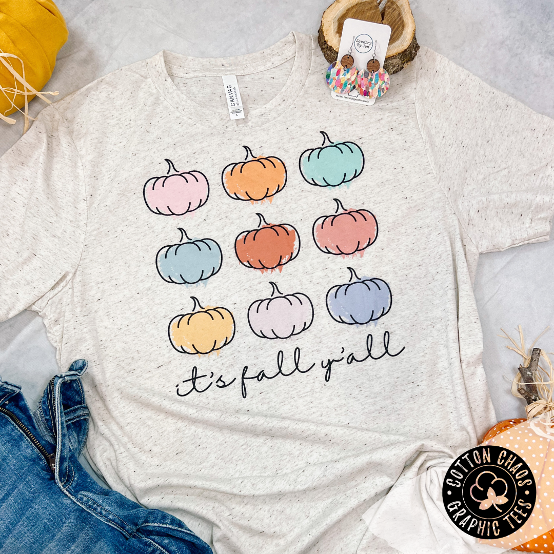 9 Pumpkin Fall Graphic Tee or Sweatshirt