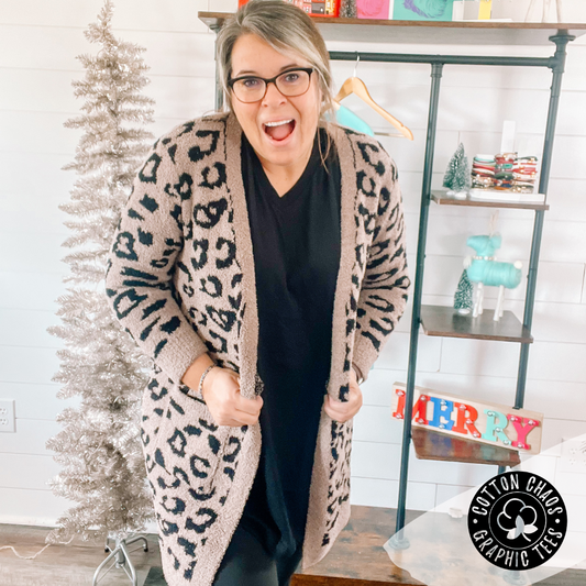 ComfyLuxe Two in One Plush Robe or Cardigan